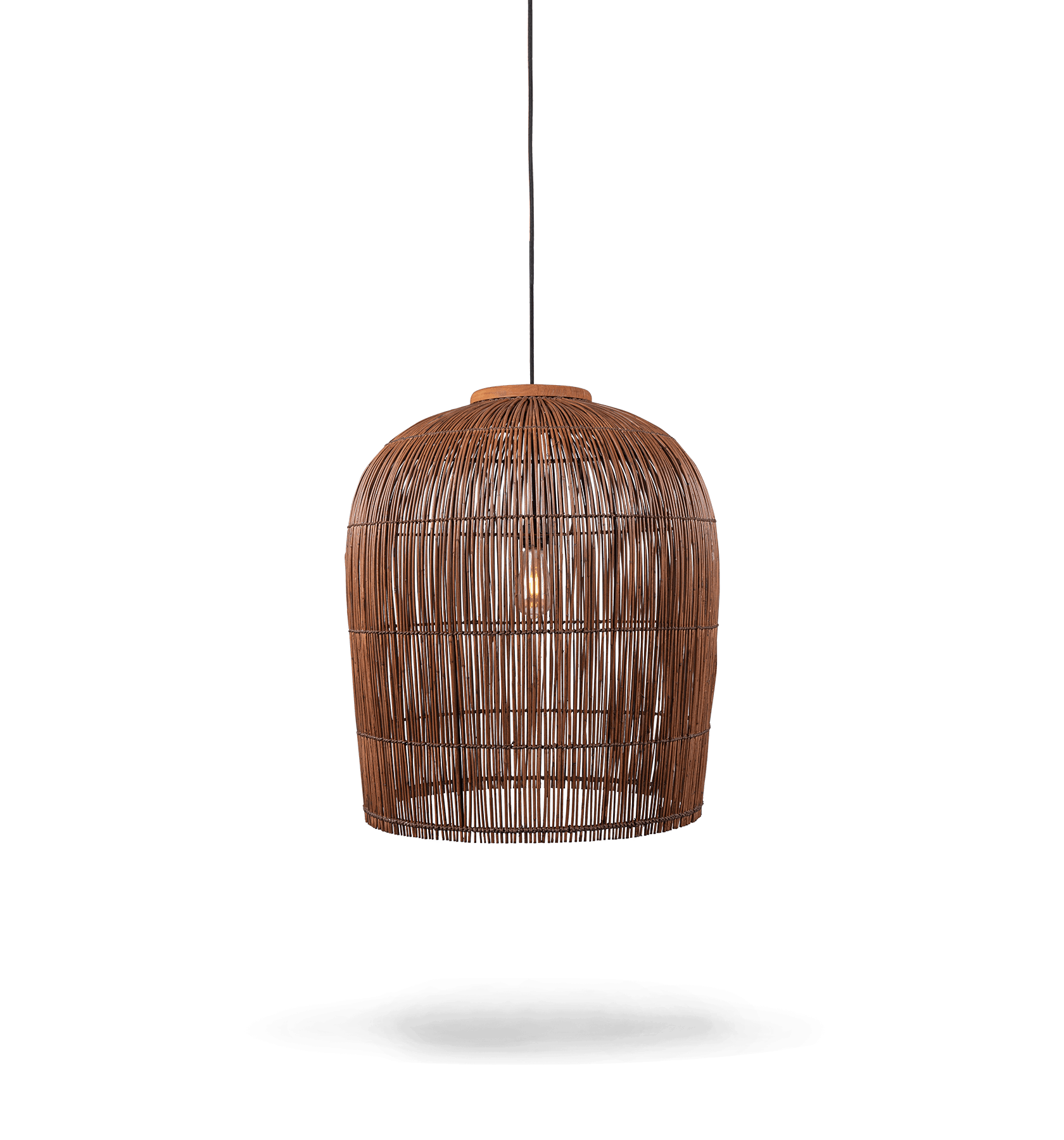 Aura Hanging Lamp Rattan Brown