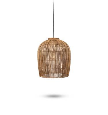 Aura Hanging Lamp Rattan Kulit