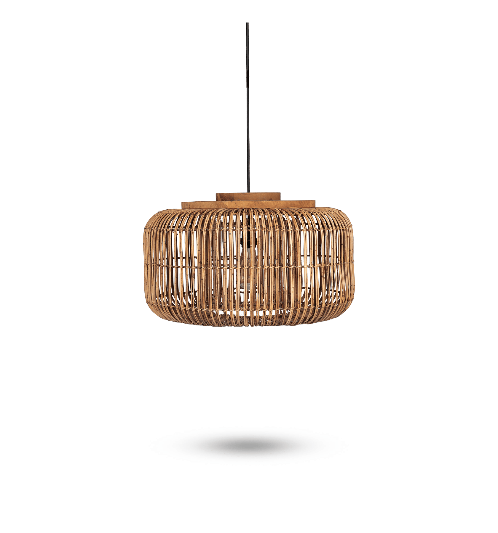 Bucket Hanging Lamp Kulit