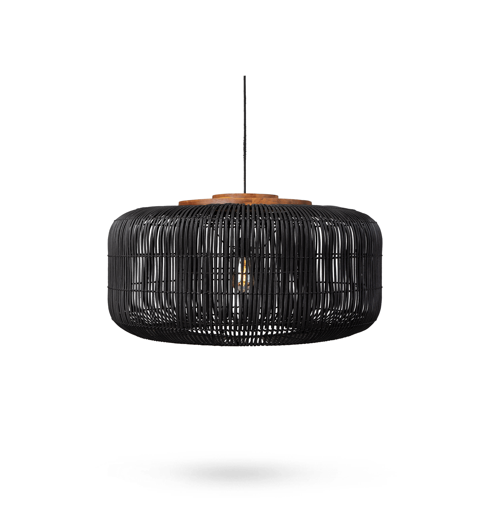 Bucket Hanging Lamp Charcoal