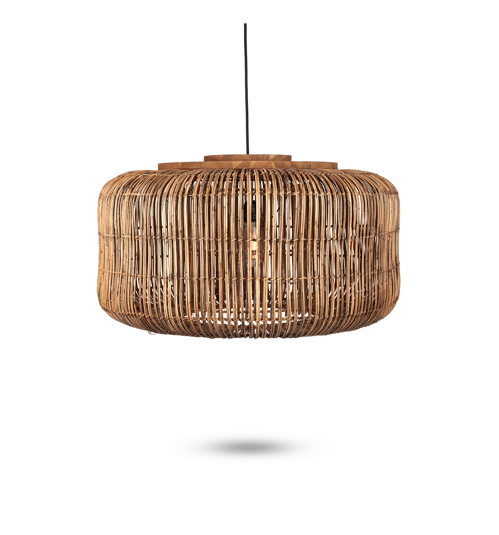 Bucket Hanging Lamp Kulit