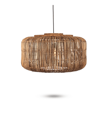 Bucket Hanging Lamp Kulit