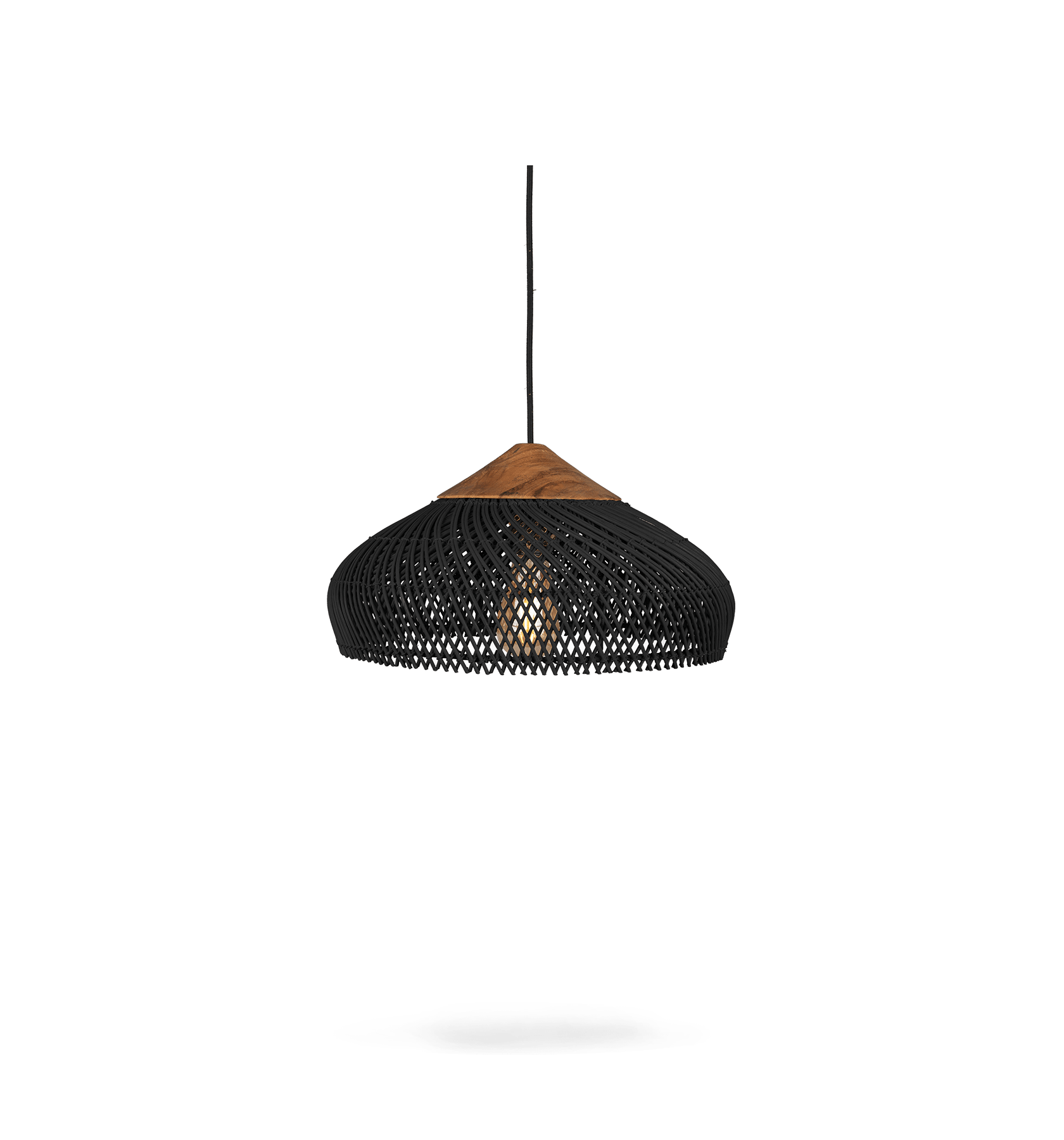 Banjo Lamp Charcoal