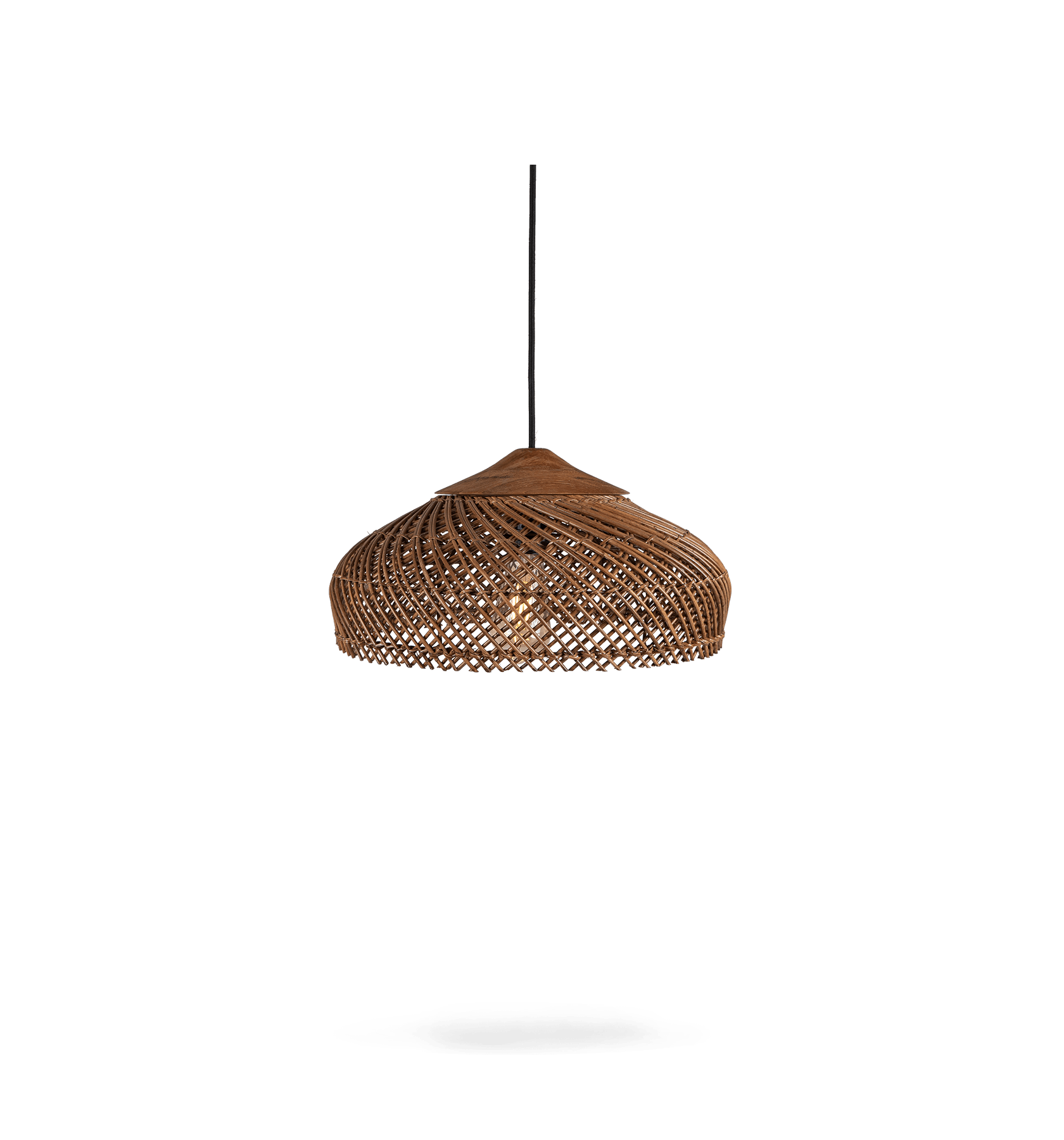 Banjo Lamp Brown