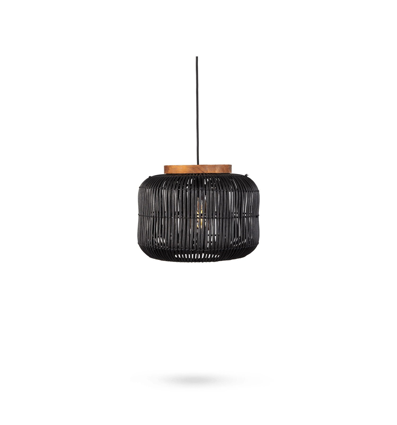 Barrel Hanging Lamp Charcoal