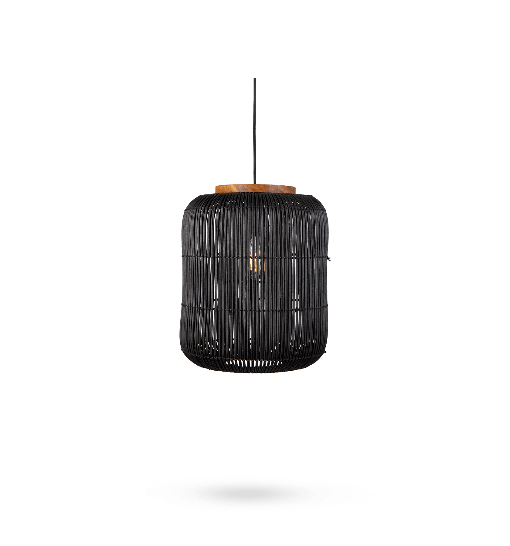 Barrel Hanging Lamp Charcoal