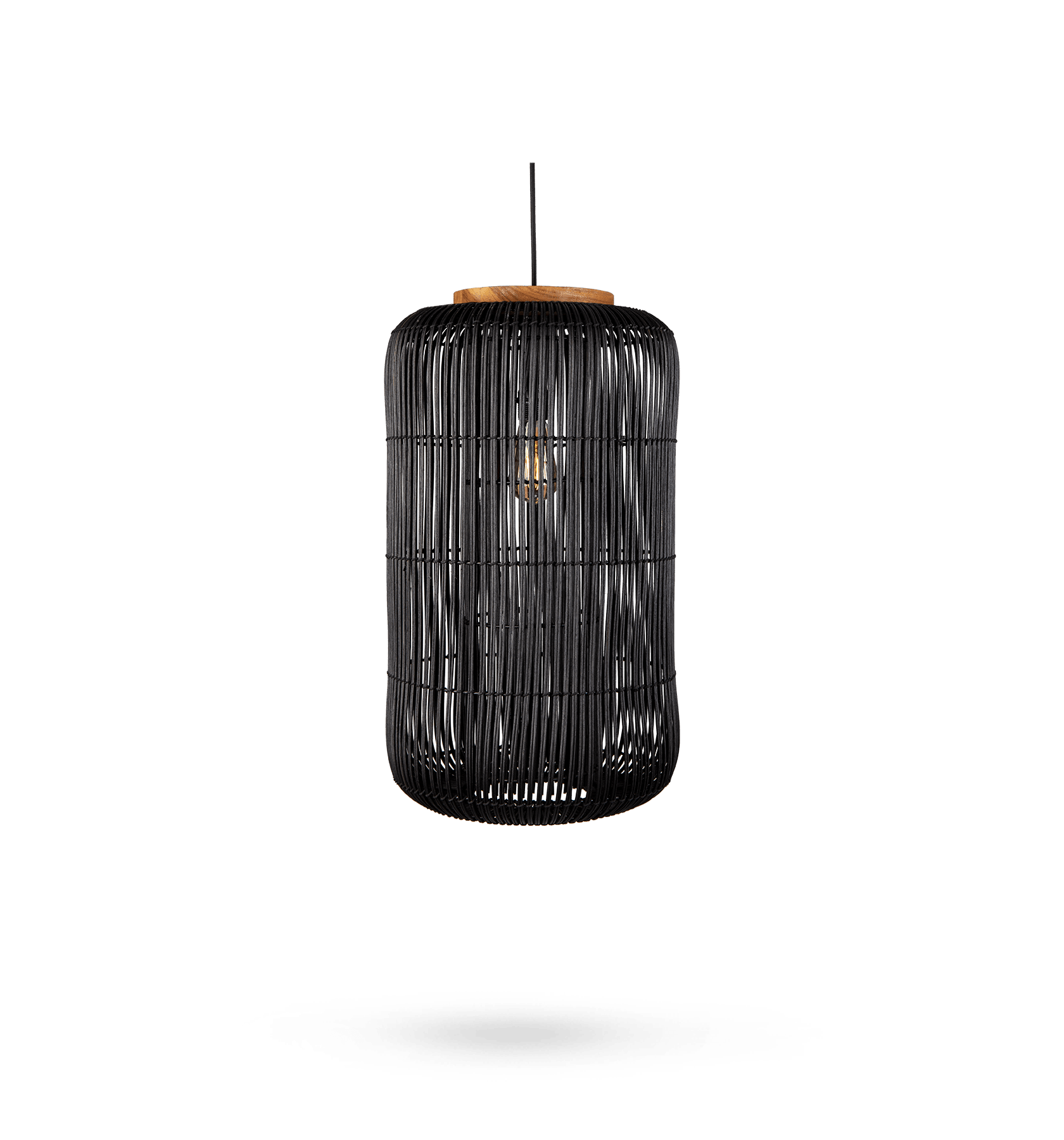 Barrel Hanging Lamp Charcoal