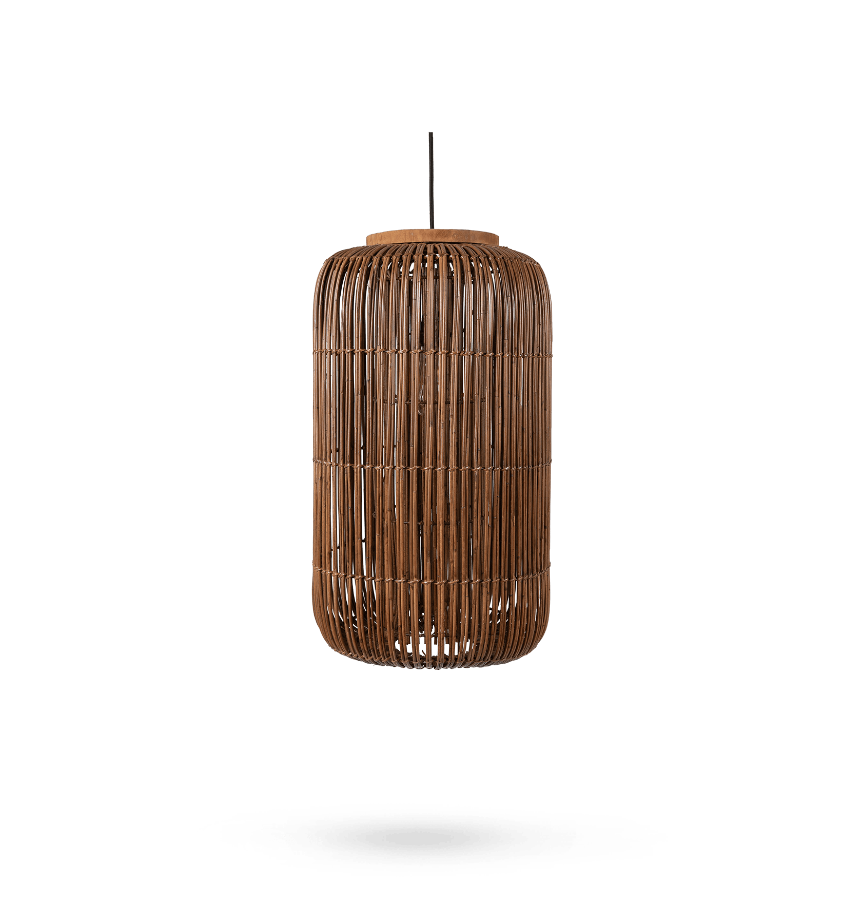 Barrel Hanging Lamp Brown