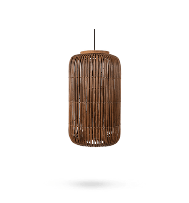 Barrel Hanging Lamp Brown