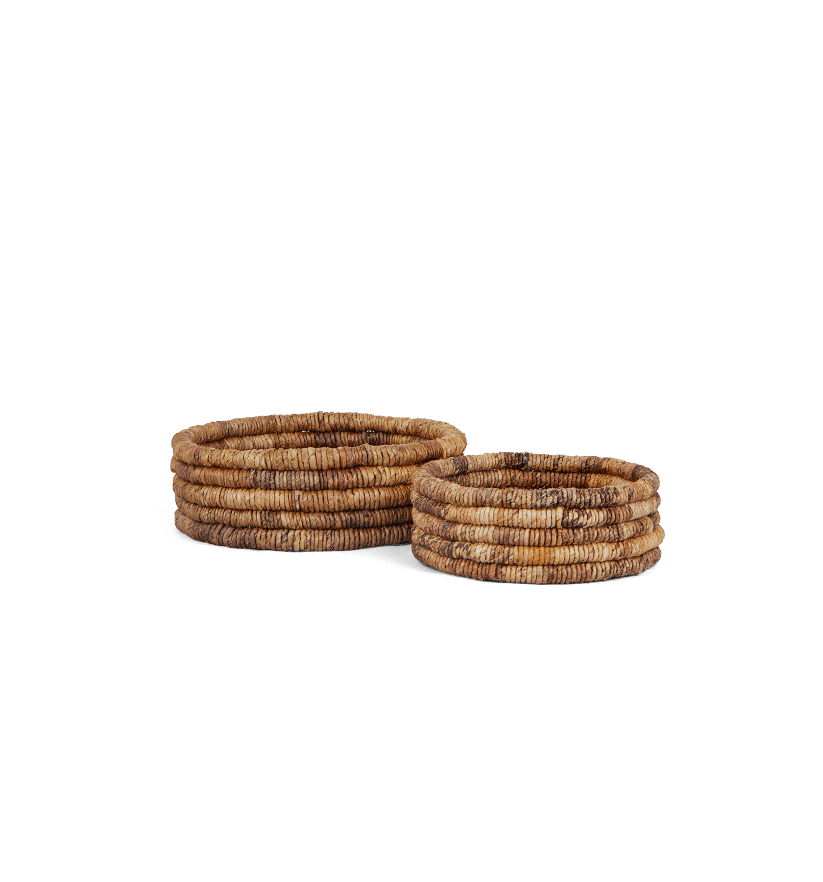 Caterpillar Ambang Low Basket Two-Tone - Set of 2
