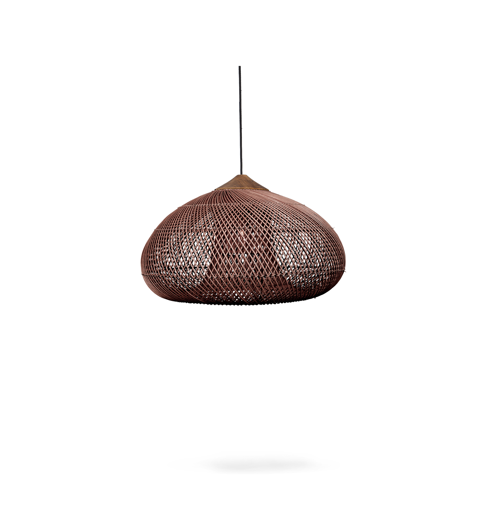 Drum Lamp Brown