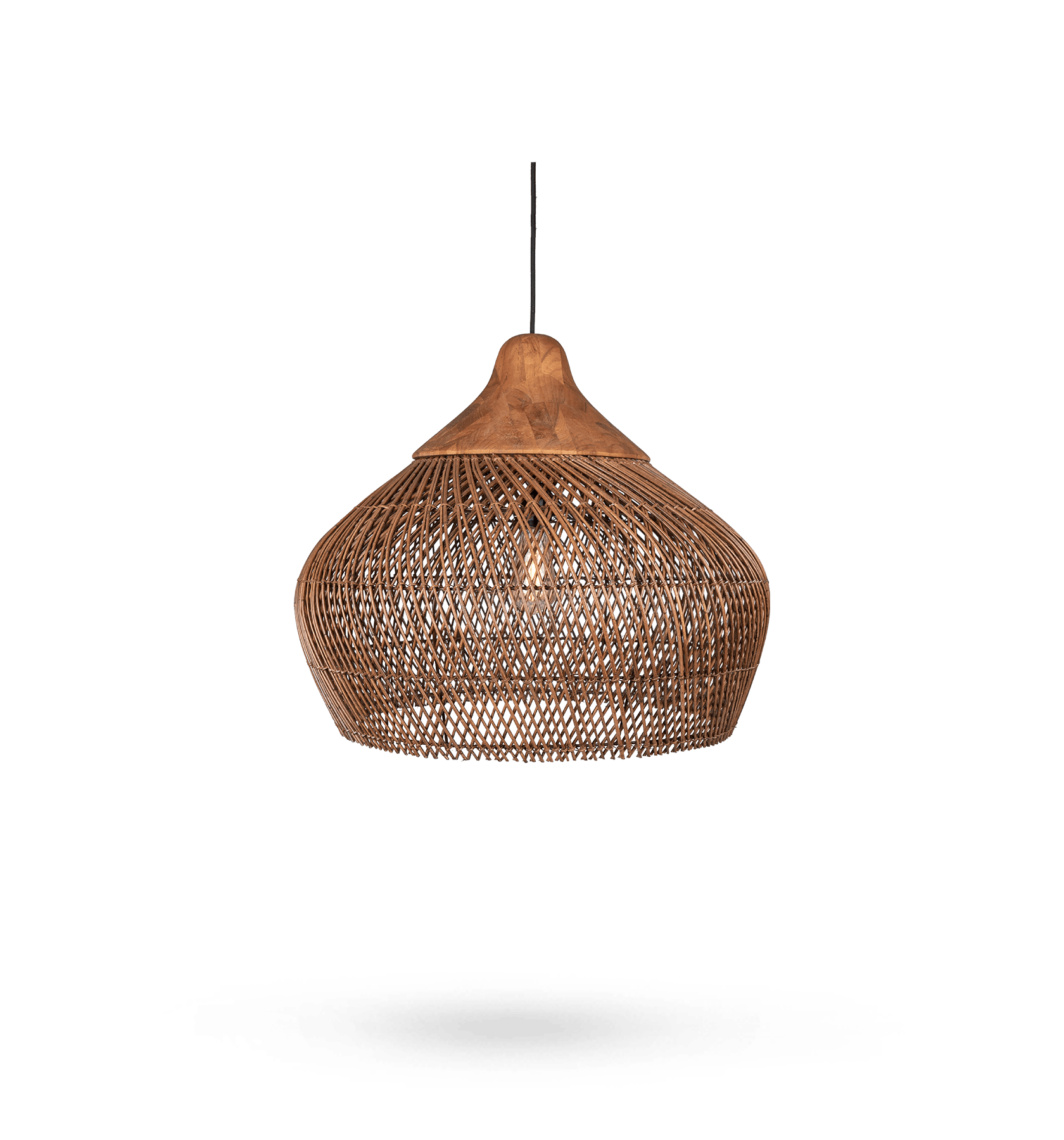Harp Lamp Brown