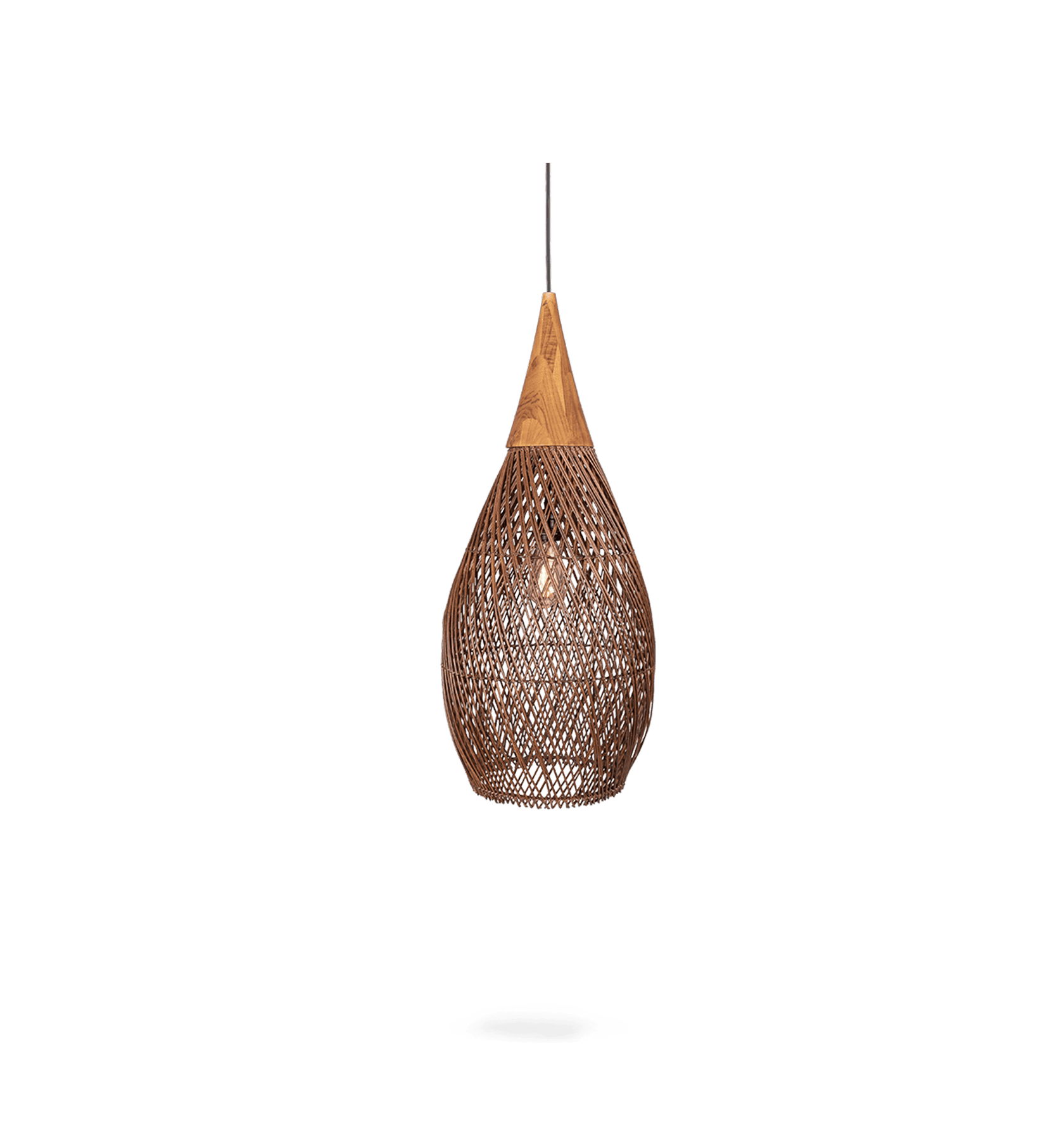 Horn Lamp Brown