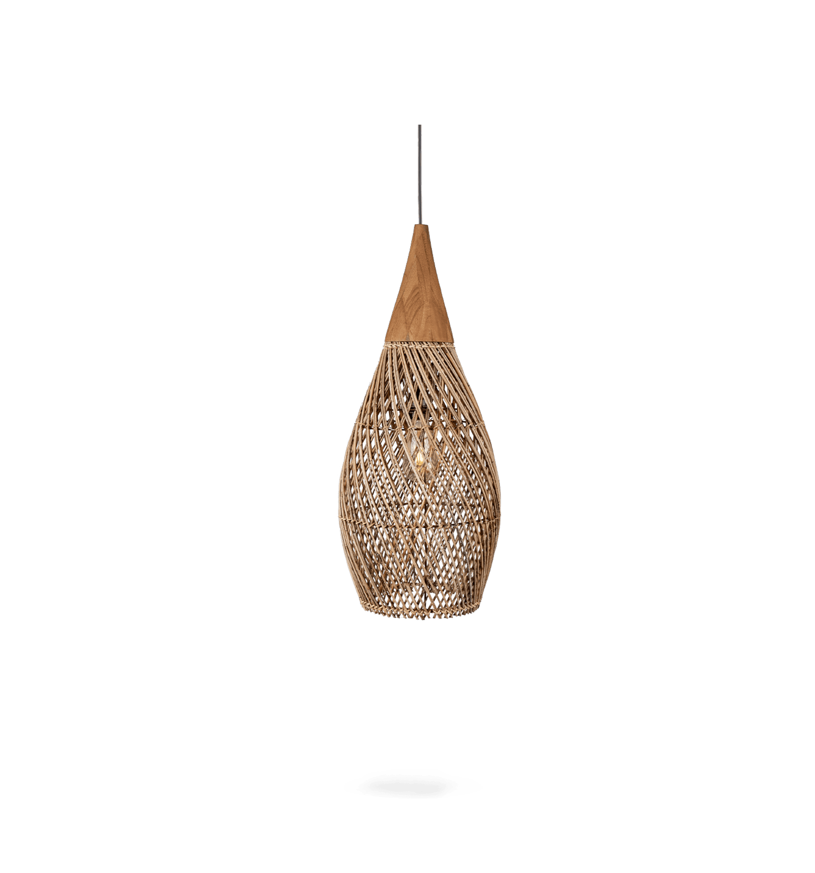 Bright Horn Lamp Kulit