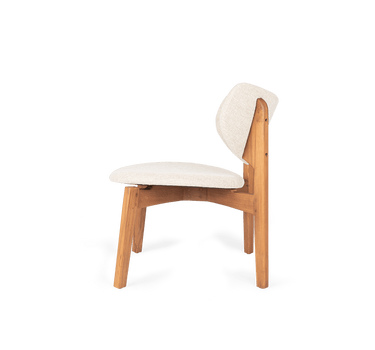 Mila Lounge Chair Custard