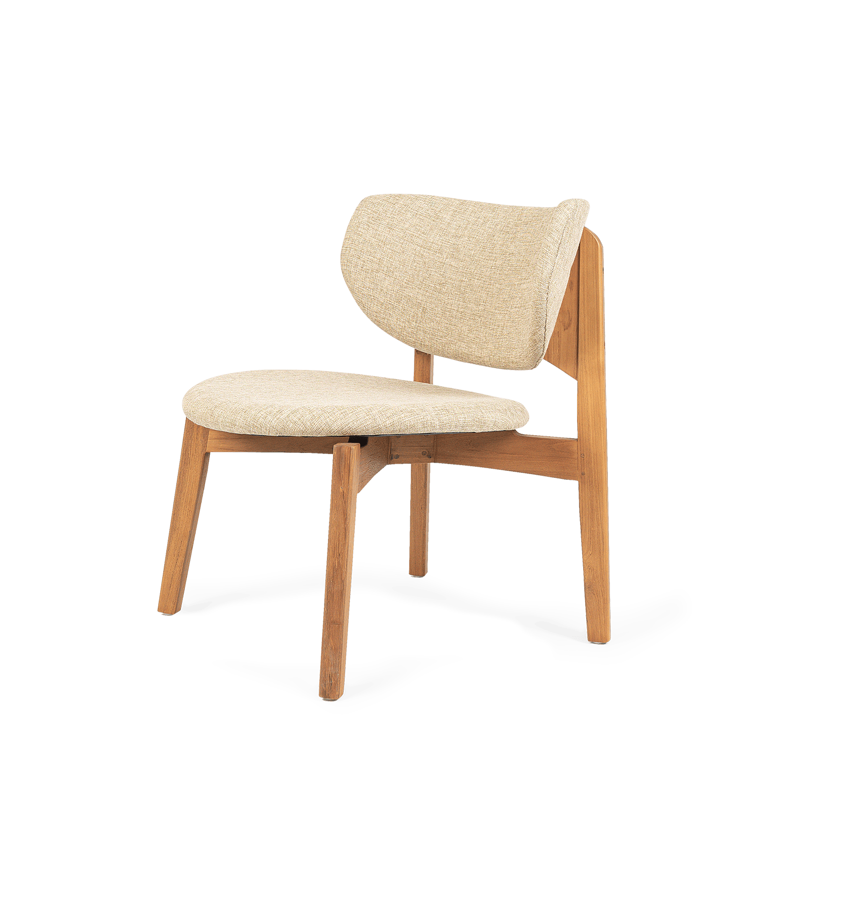 Mila Lounge Chair Pale Khaki