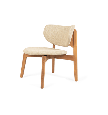 Mila Lounge Chair Pale Khaki