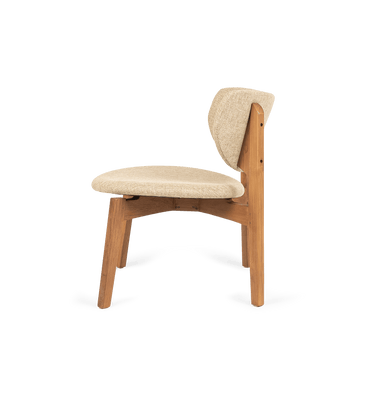 Mila Lounge Chair Pale Khaki