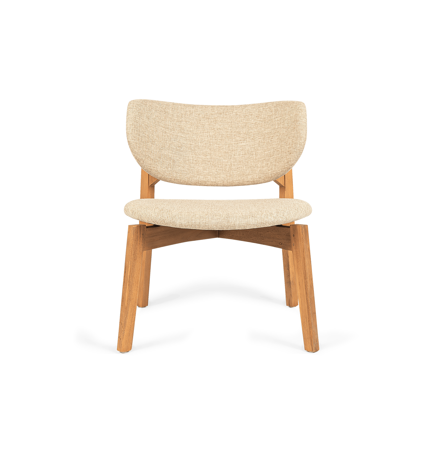 Mila Lounge Chair Pale Khaki
