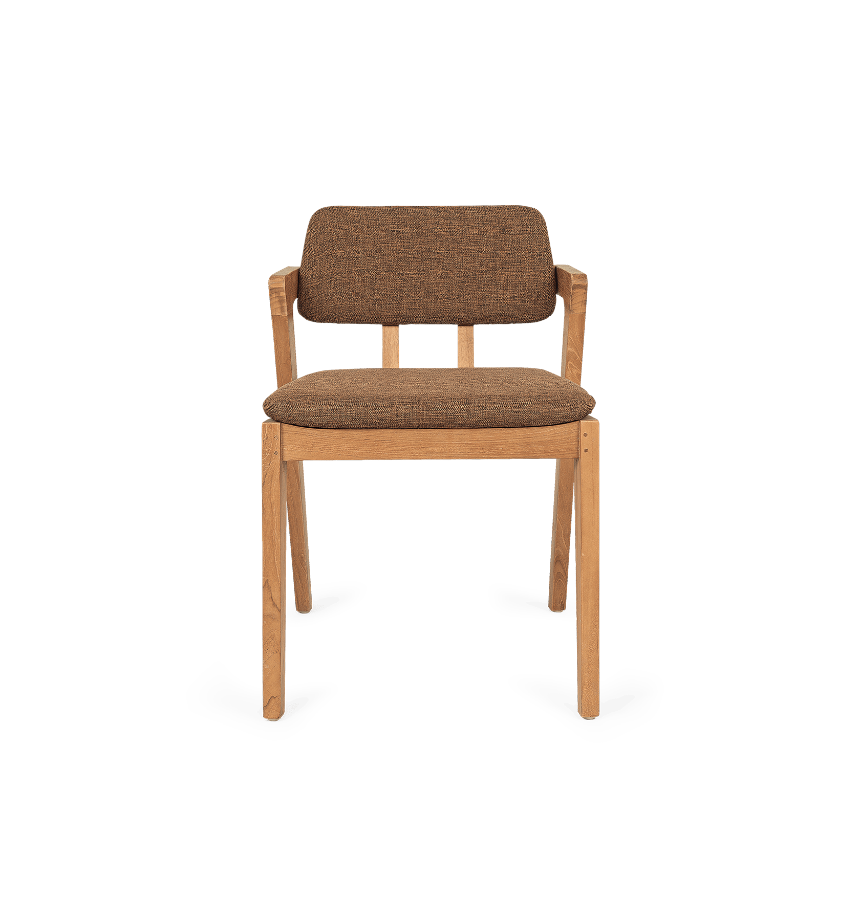 Noa Chair with Cushion Brown