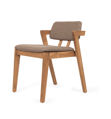 Noa Chair with Cushion Walnut