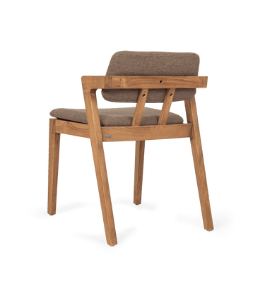 Noa Chair with Cushion Walnut