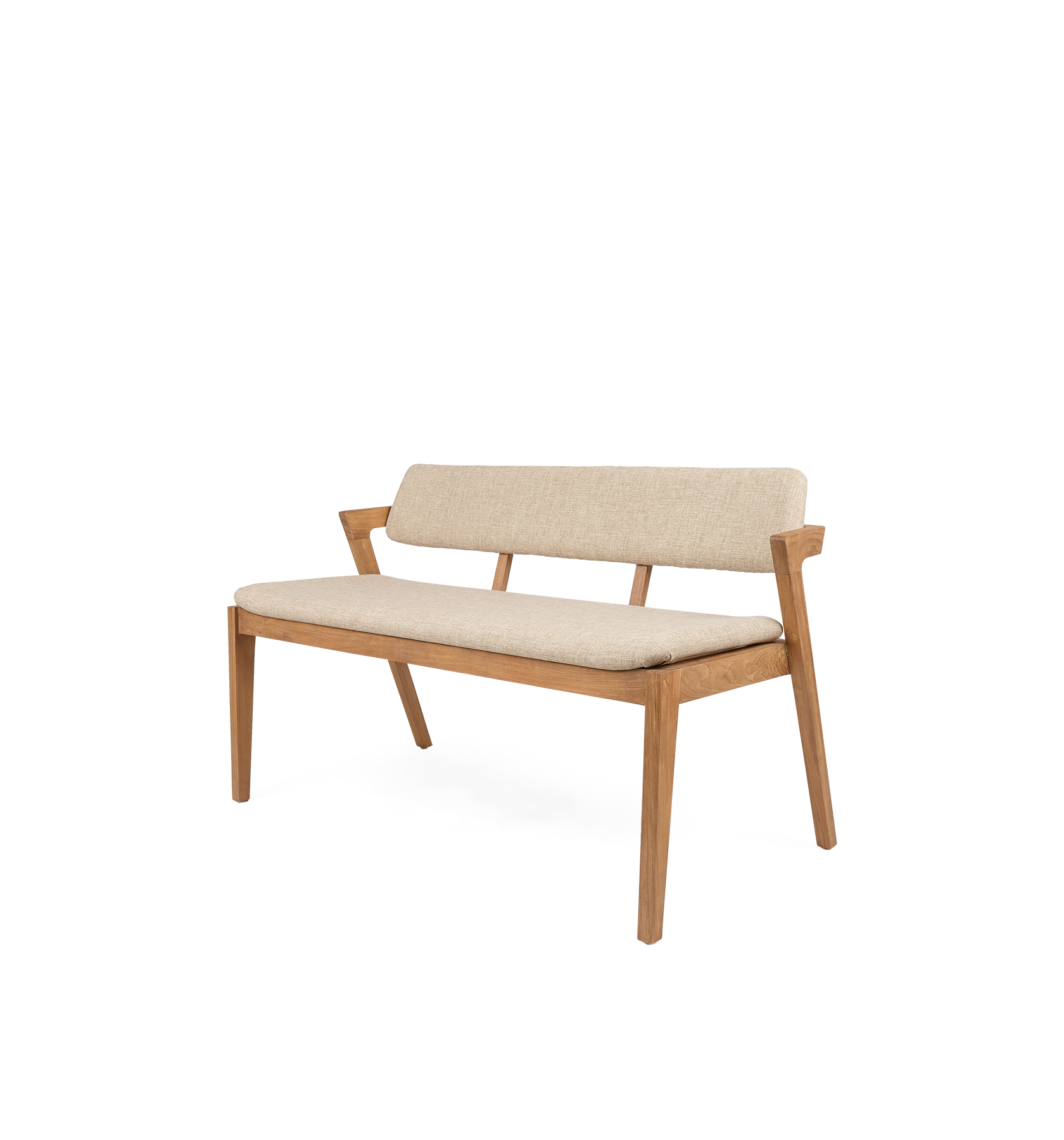 Noa Dining Bench Pale Khaki