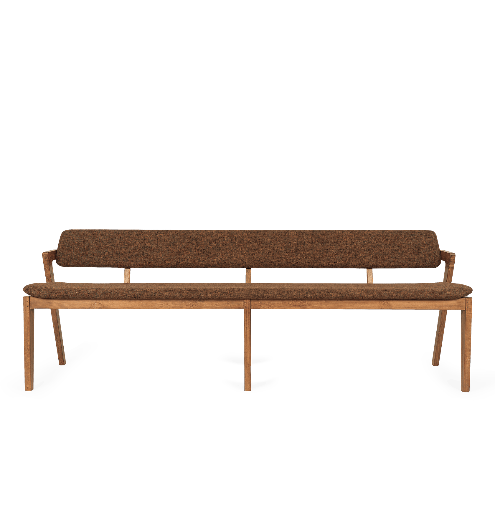 Noa Dining Bench Brown