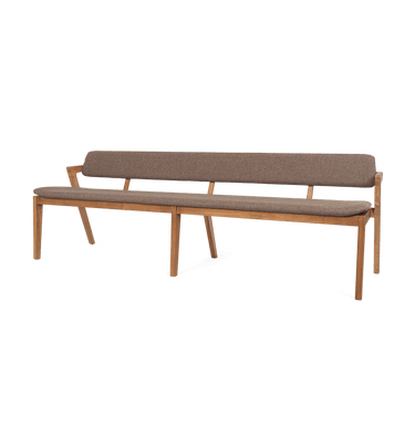 Noa Dining Bench Walnut