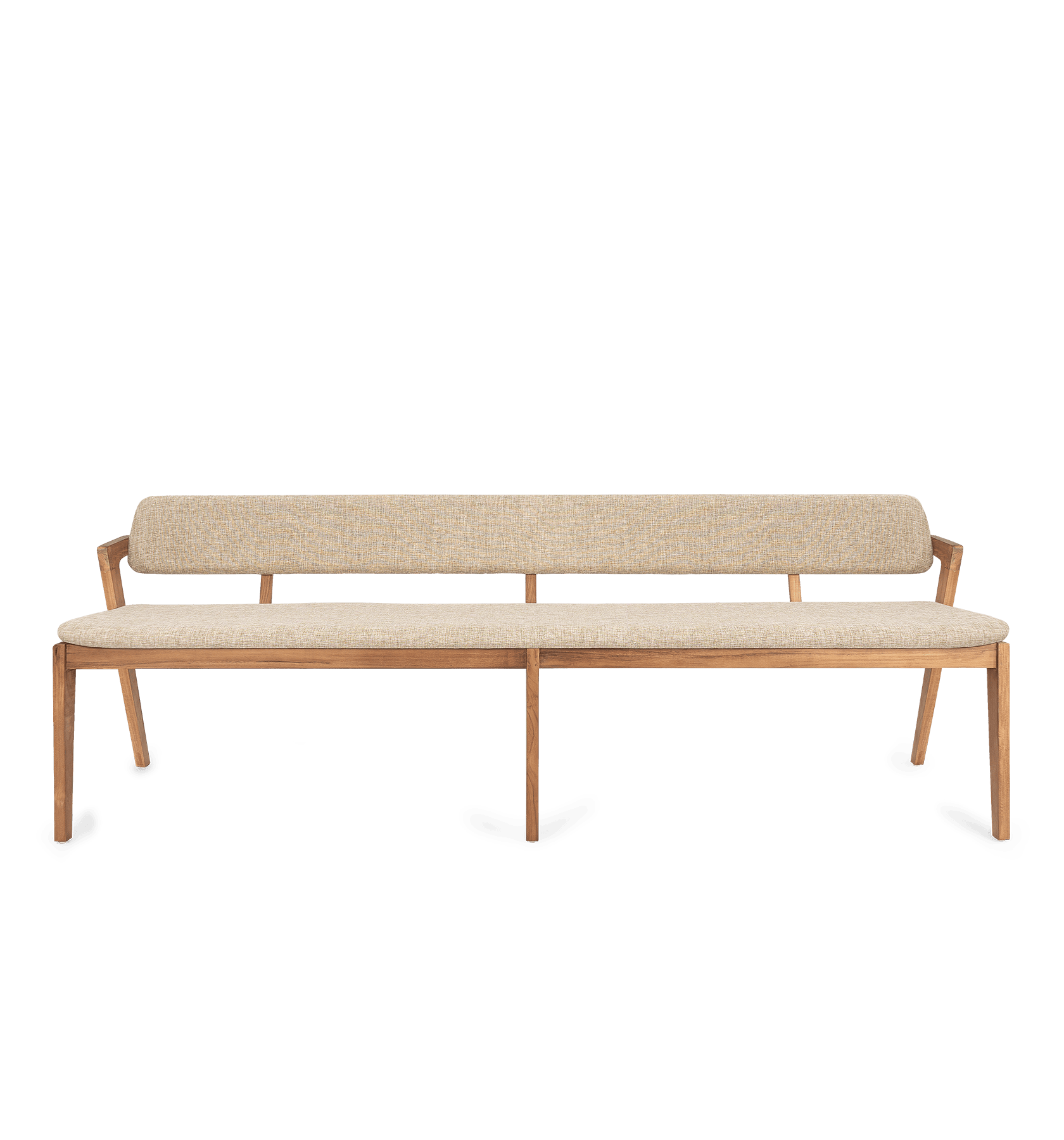 Noa Dining Bench Pale Khaki