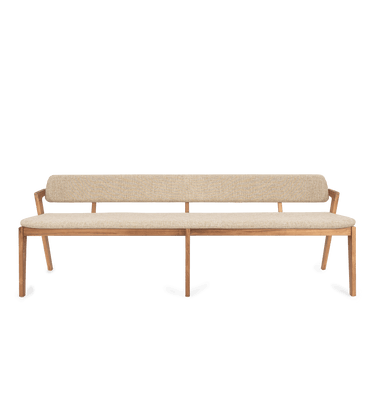 Noa Dining Bench Pale Khaki