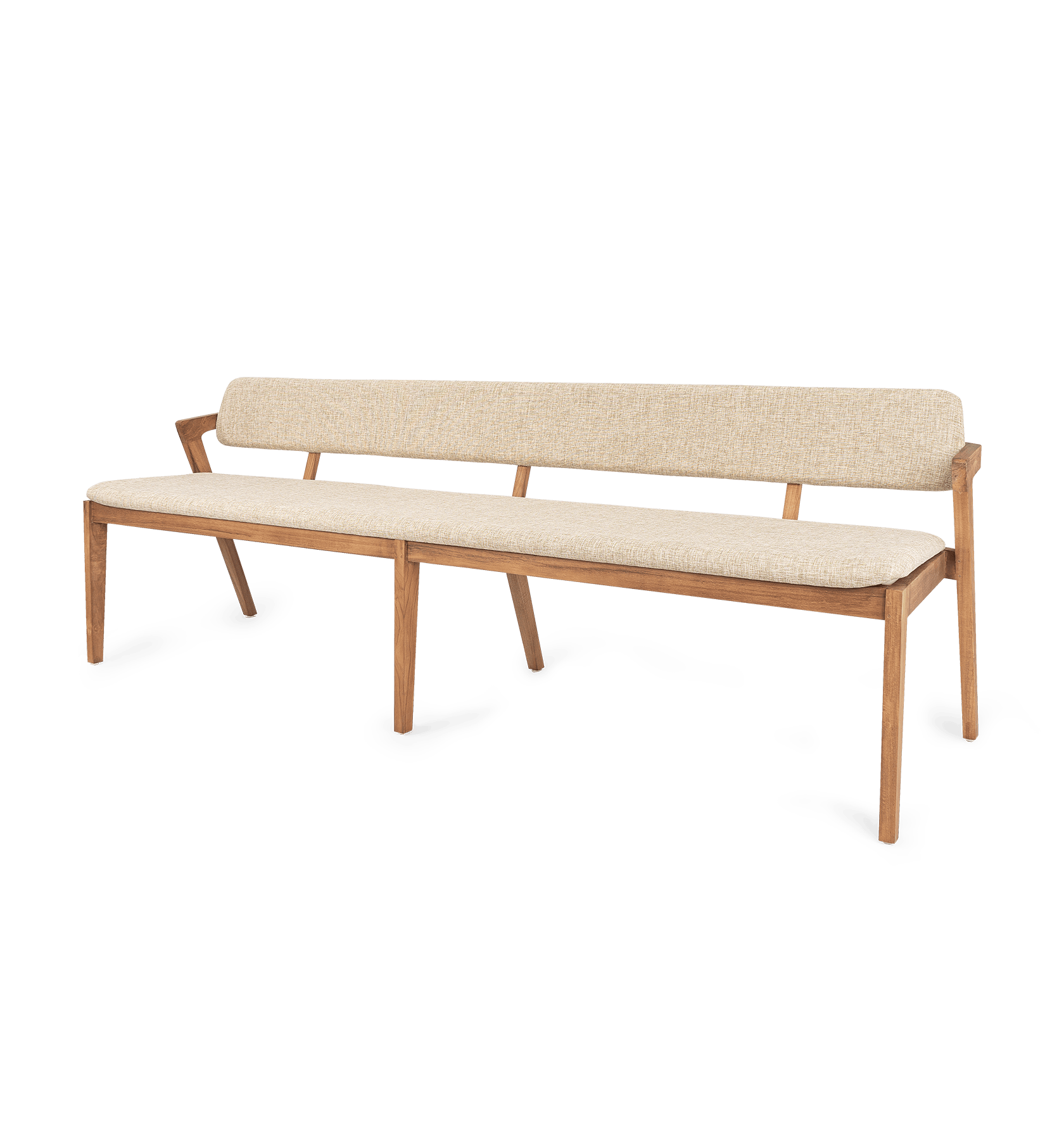 Noa Dining Bench Pale Khaki