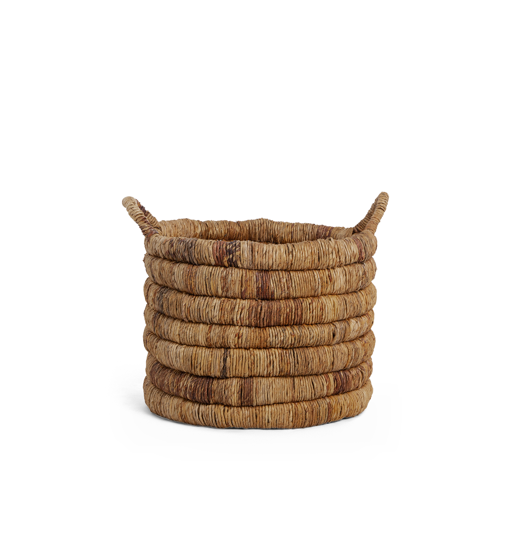 Caterpillar Sago Round Basket Two-Tone