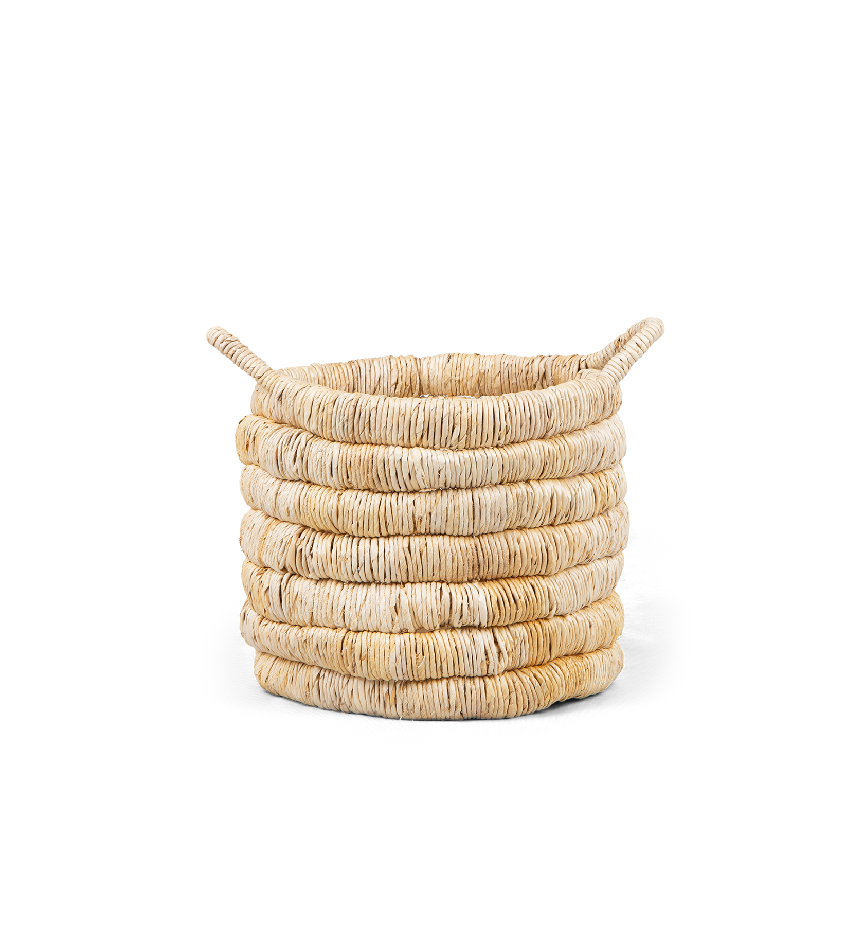 Caterpillar Sago Round Basket
