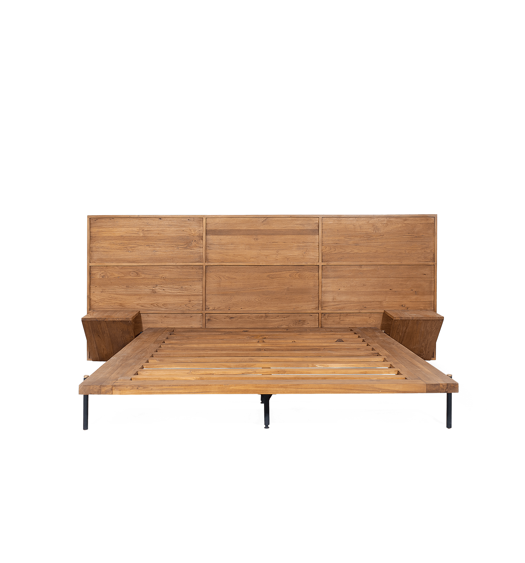 Outline Bed With Side Table