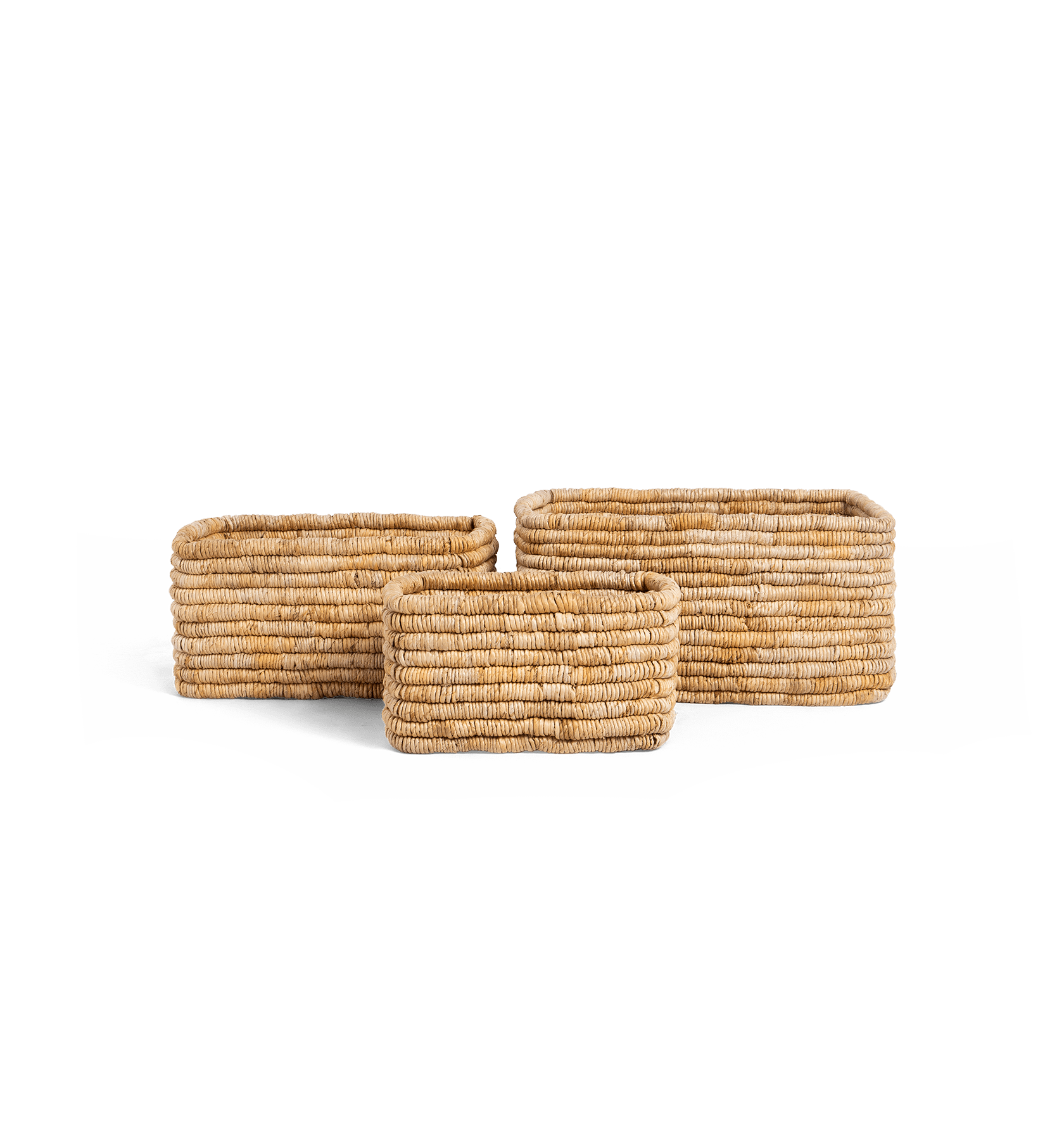 Caterpillar Ambang Rectangular Basket - Set of 3