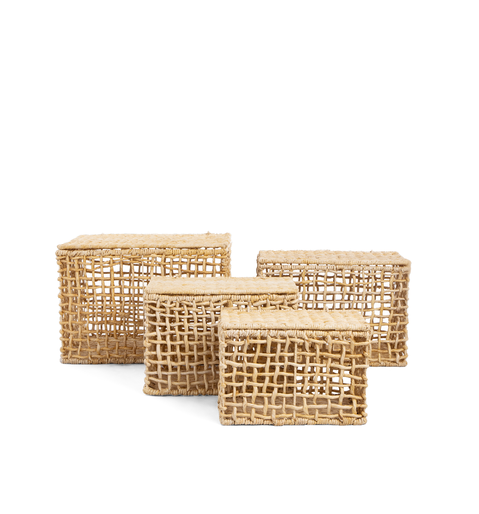 Rinjani Rectangular Basket - Set of 4