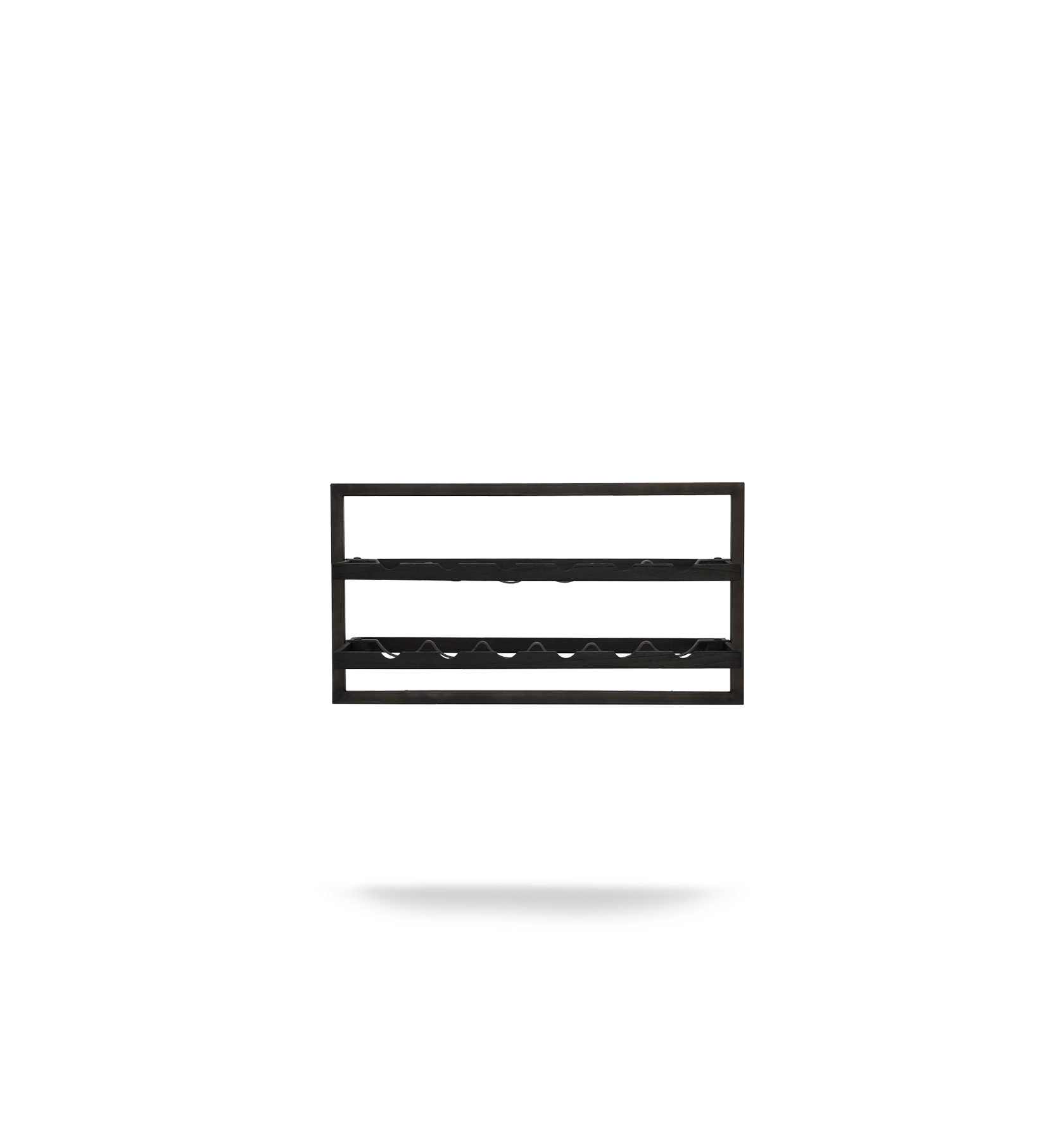 Wine Rack 12 Bottles Black  A(3)