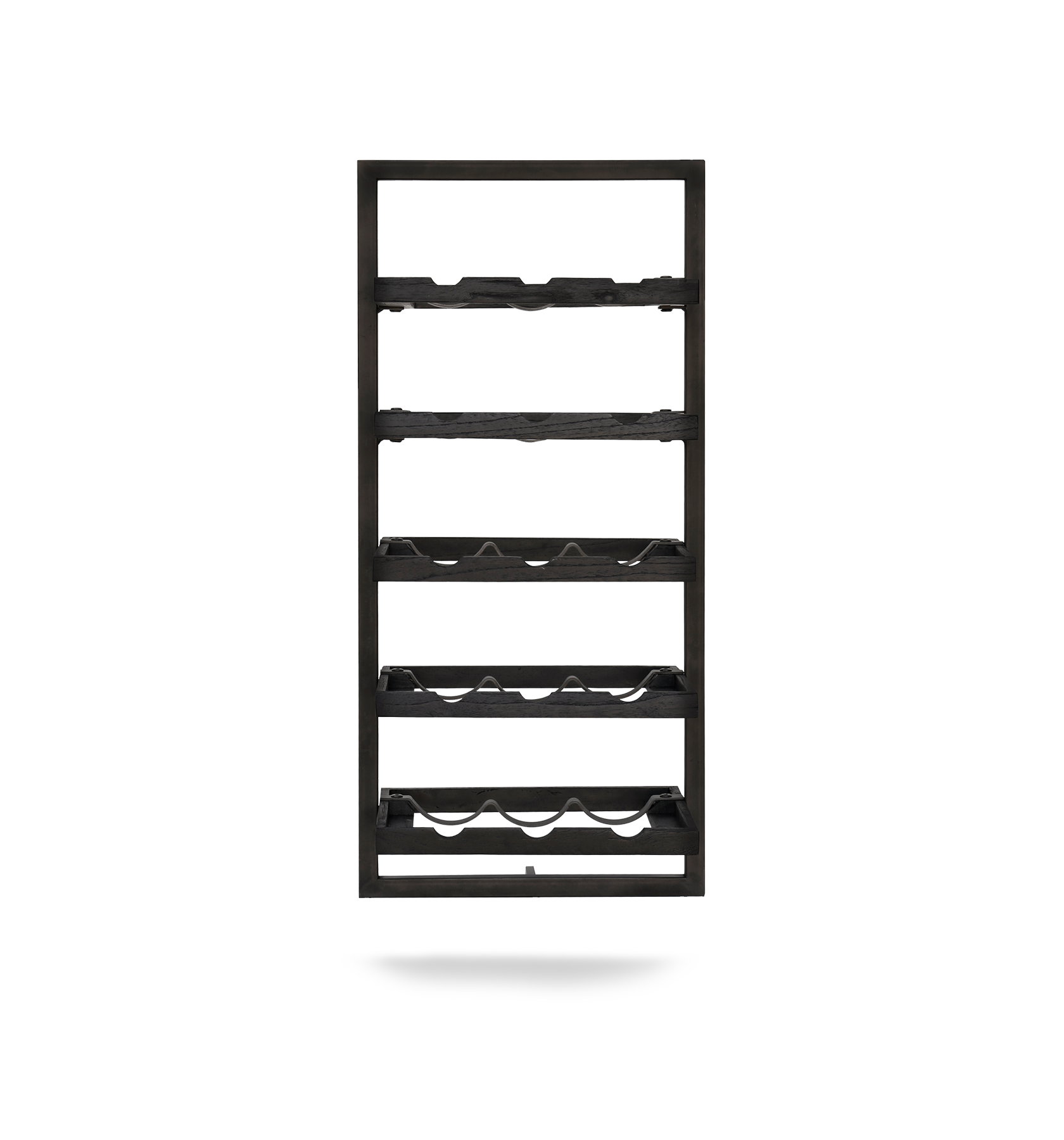 Wine Rack 15 Bottles Black E(2)