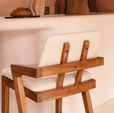 Noa Kitchen Chair Custard