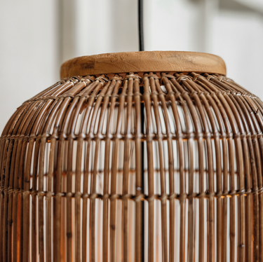 Aura Slimm Rattan Brown