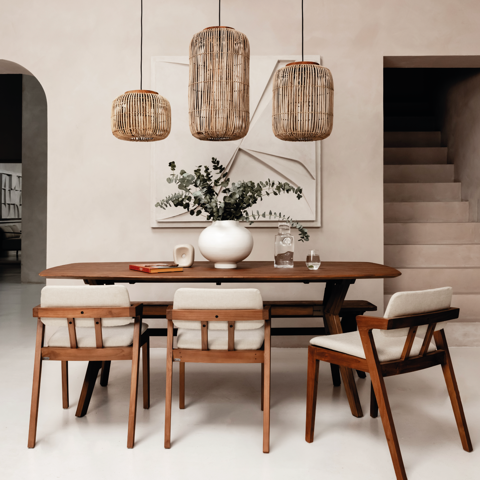 Barrel Hanging Lamp Kulit