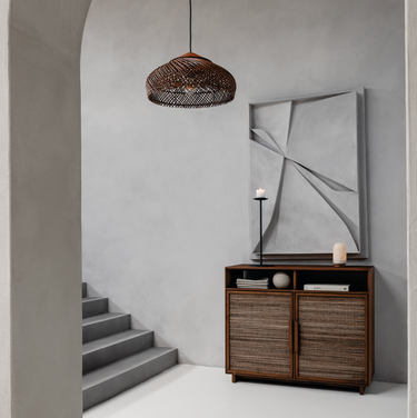Banjo Lamp Brown