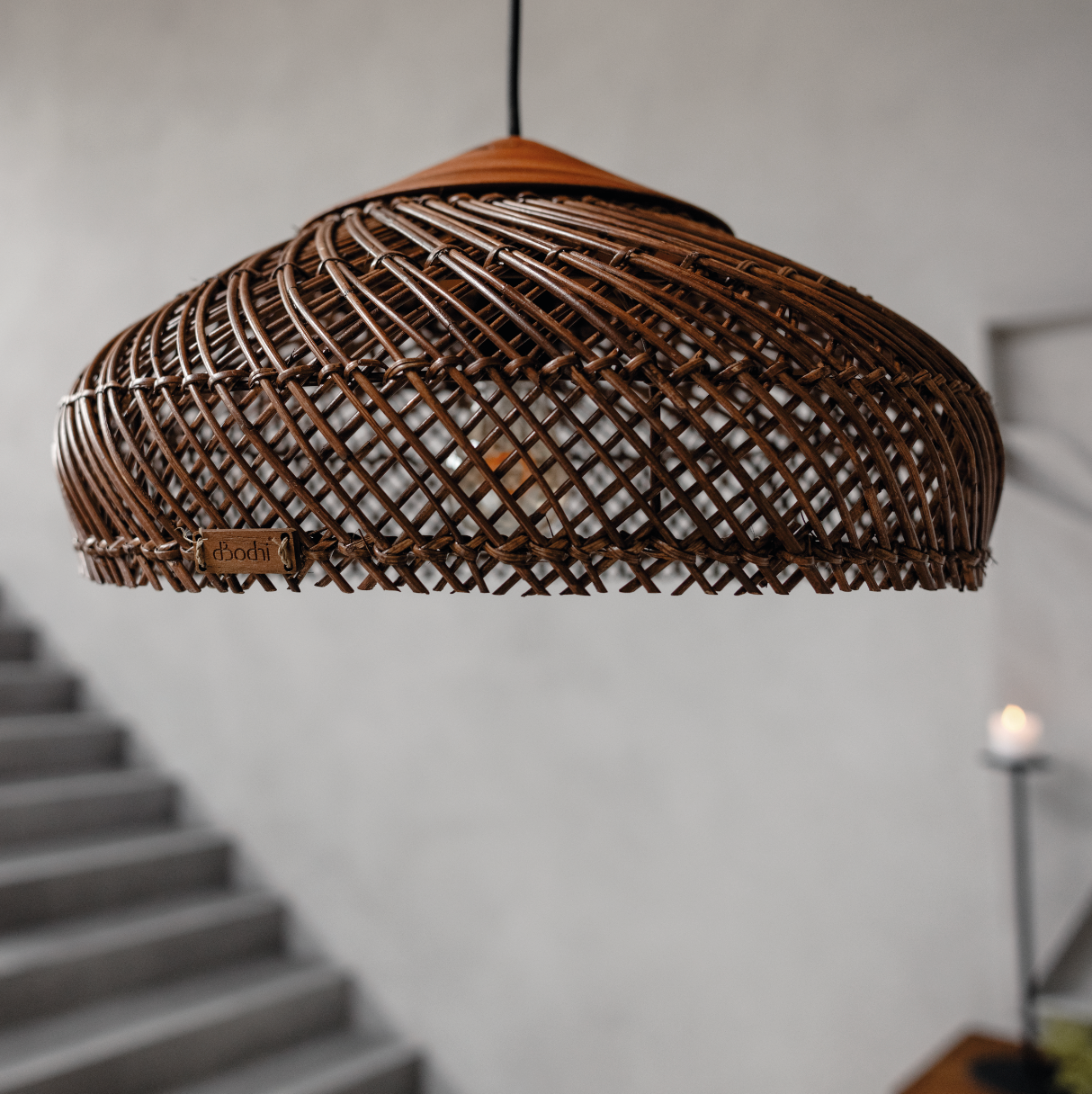 Banjo Lamp Brown