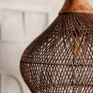Bell Lamp Brown