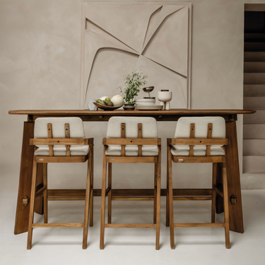 Noa Bar Chair Custard