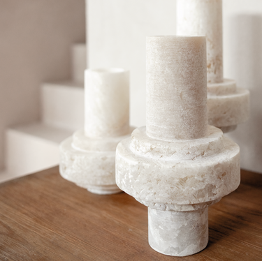 Cylinder Onyx Vase