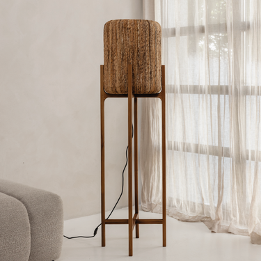 Aurora Standing Lamp - Abaca