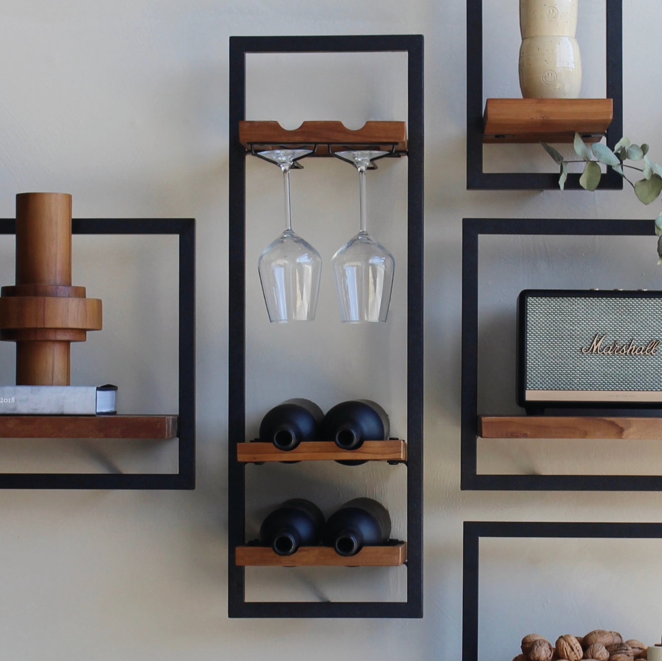 Wine Rack 6 Bottles D(2)