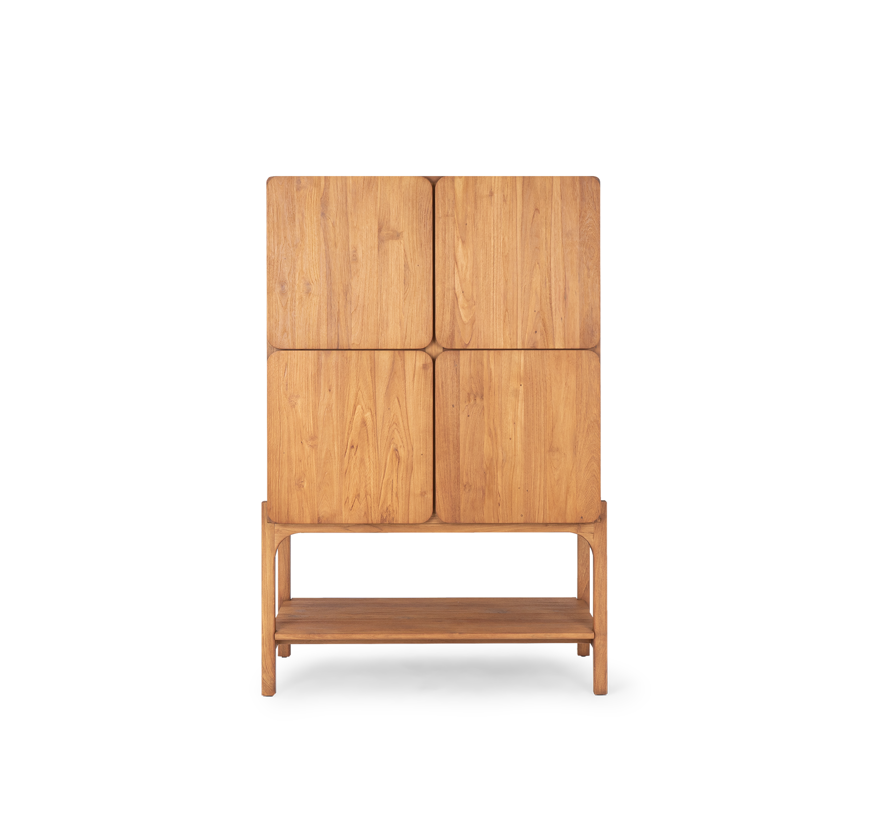 Tess Cabinet 4 Doors, 1 open Rack